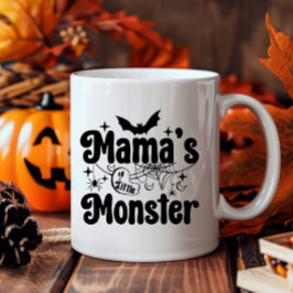 Mamas kleine Monster-Halloween-Tasse Kaffeetasse