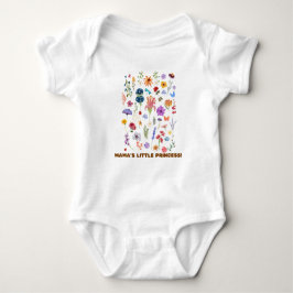 Mamas kleine Prinzessin Baby Strampler
