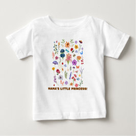 Mamas kleine Prinzessin Baby T-shirt