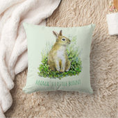 Mama's kleiner Hase Kissen (Decke)