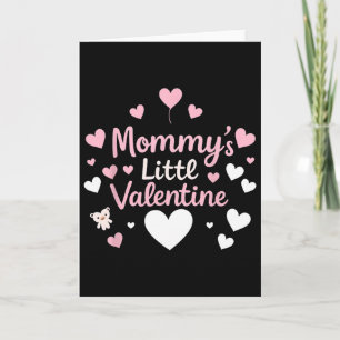 Mamas kleiner Valentinsfamilien-Cute Valentinstag Karte