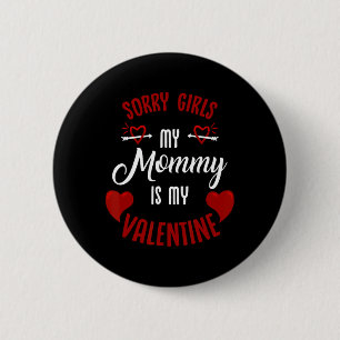 Mamas kleiner Valentinstag Schatz Familienliebe Lu Button