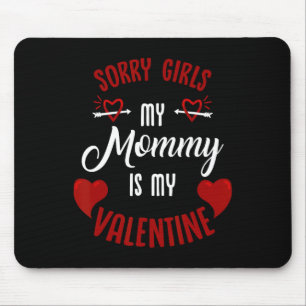 Mamas kleiner Valentinstag Schatz Familienliebe Lu Mousepad