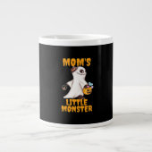 Mama's Kleines Boo Monster Funny Graphic Jumbo-Tasse (Vorderseite)