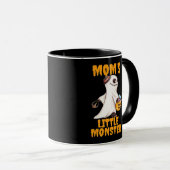 Mama's Kleines Boo Monster Funny Graphic Tasse (VorderseiteRechts)