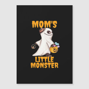 Mamas kleines Boo-Monster lustige Grafik Magnetkarte