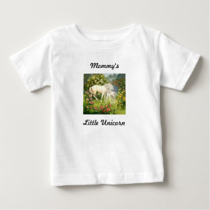 Mamas kleines Einhorn Baby T-shirt