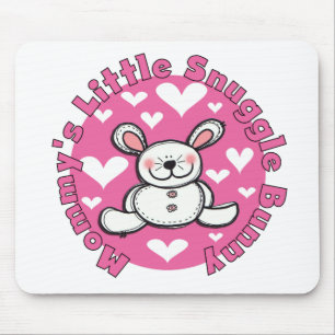 Mamas kleines Kuschelkaninchen Mousepad