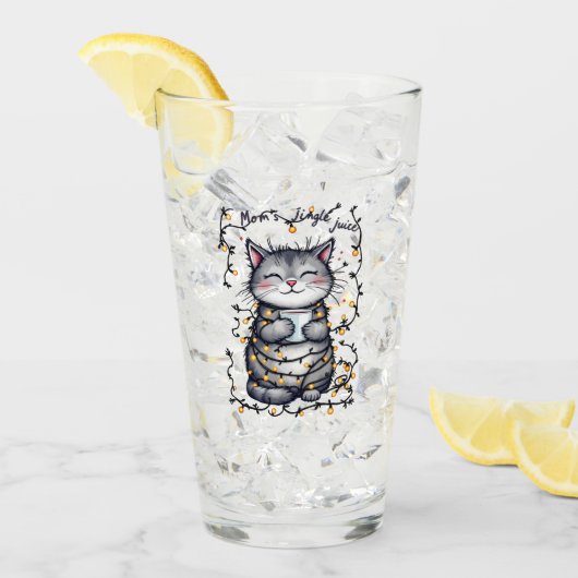 Mamas Klingel-Saft Glas (Vorderseite Ice)