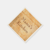 Mamas Küche Italienischer Stil Terracotta Serviette (Ecke)