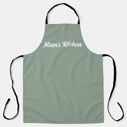 Mamas Küche Personalisiert Schürze (Vorderseite)