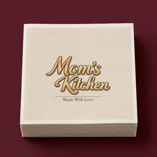 Mamas Küche Personalisiert Serviette