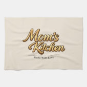 Mamas Küche Personalisierte Küche Geschirrtuch (Horizontal)