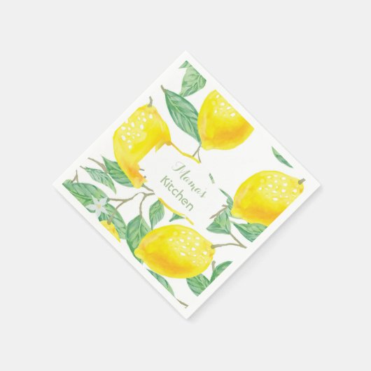 Mamas Küchenlemons Serviette (Ecke)