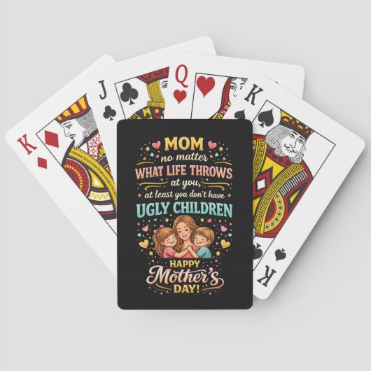 Mamas lachende Liebe Spielkarten (Rückseite)