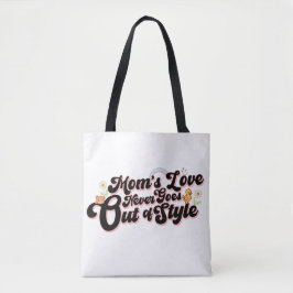 Mamas Liebe verliert nie ihren Stil Cute Retro Tasche