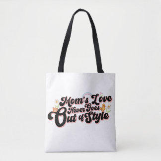 Mamas Liebe verliert nie ihren Stil Cute Retro Tasche