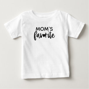 Mamas Liebling, Familien-Shirt, Geschenk für die T Baby T-shirt