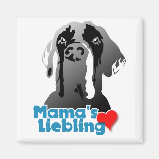 Mama's Liebling Magnet (Vorne)