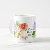 Mama's Lieblings-Kräutertee-Tasse Kaffeetasse (Vorderseite Links)