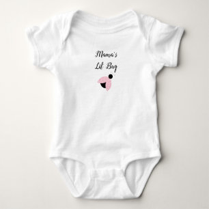 Mamas Lil Bug Ladybug Baby Girl Strampler