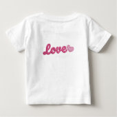 Mama's Love Baby T-shirt (Rückseite)