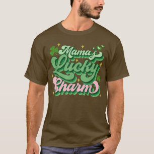 Mama's Lucky Sharm Frauen Retro St Patricks Day G T-Shirt