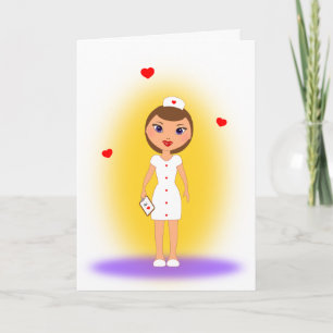 Mamas machen die besten Krankenschwestern - Tag de Karte