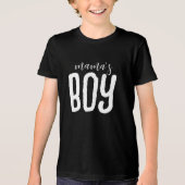Mamas Mama Son Matching Tri-Blend Shirt (Vorderseite)