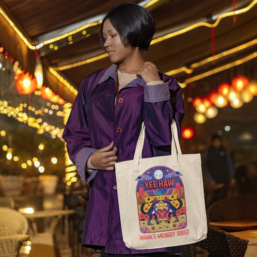 Mama's Midnight Rodeo Funny Mom Life Yee Haw Tragetasche