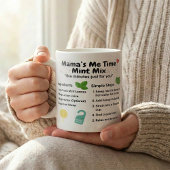 Mamas Mini-Pause-Minze-Tee-Rezept Kaffeetasse