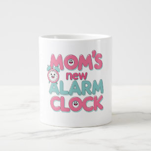 Mamas neue Wecker – Süße Baby-Zitate Jumbo-Tasse