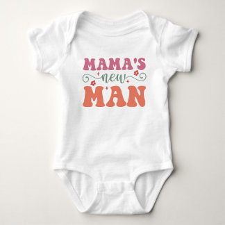 Mamas neuer Mann - Baby Bodysuit Strampler