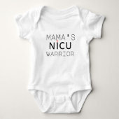 Mama's Nicu-Krieger Baby Strampler (Vorderseite)
