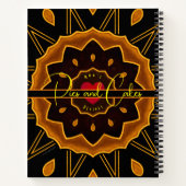 Mama's Pies & Cakes Rezepte Spiral-Notebook Notizblock (Rückseite)