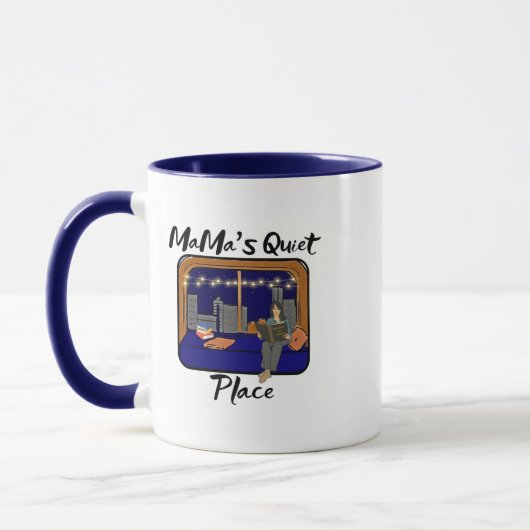 Mamas ruhiger Ort Tasse (Links)