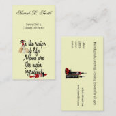 Mamas sind die Hauptgeschäftskarte für Inhaltsstof Telefonnummerkarte (Vorne/Hinten)