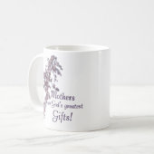Mamas sind Geschenke Tasse (Vorderseite Links)