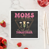 Mamas sind wie Tasten Serviette (Beispiel)