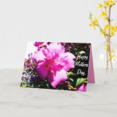 MAMAS SMILE-Karte Karte (Gelbe Blume)