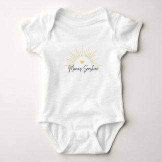 Mamas Sonshine Baby-Bodyanzug. Baby Strampler