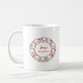 Mamas spezieller Blumenkranz-Mumienbecher Mutterta Kaffeetasse