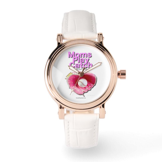 Mamas spielen Catch Armbanduhr (Vorderseite)