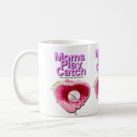 Mamas spielen Catch Kaffeetasse (Links)