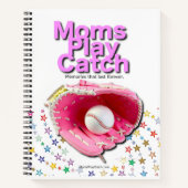 Mamas spielen Catch Notizblock (Vorderseite)