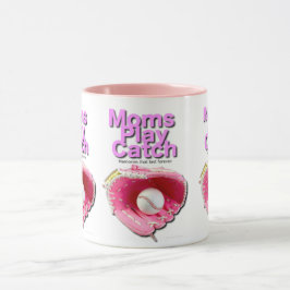 Mamas spielen Catch Tasse