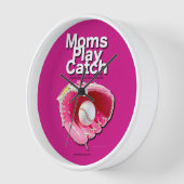 Mamas spielen Catch Uhr (Winkel)