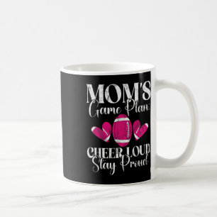 Mamas Spielplan Lautstark jubeln Stolz bleiben Foo Kaffeetasse