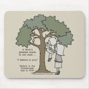 Mamas stärkste Worte Mousepad