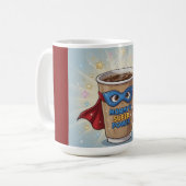 Mamas Superkraft-Kaffeetasse Kaffeetasse (Vorderseite Links)
